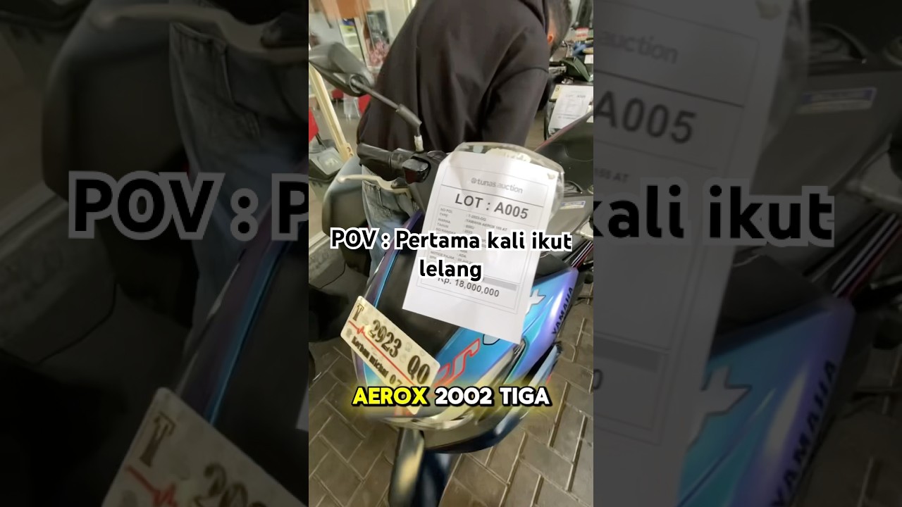 #tunasauction #aerox155yamaha #lelangbekasi #smartphone #lelangmotor #lelangmotormurah #motormurah