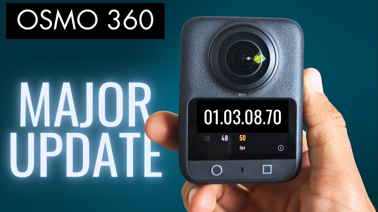 This DJI OSMO 360 Update Fixes the BIGGEST Problem!