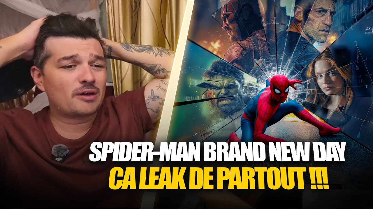 SPIDERMAN BRAND NEW DAY : &Ccedil;A LEAK DE PARTOUT !!!