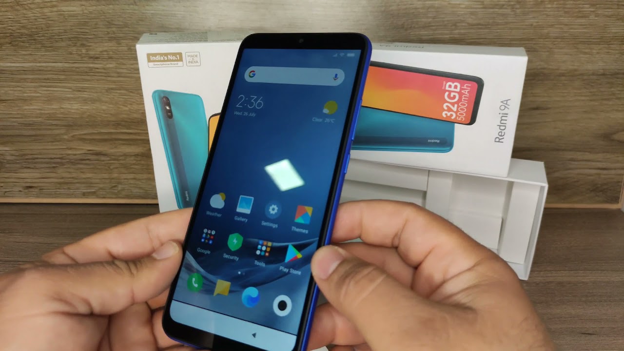 O CELULAR mais BARATO da Xiaomi Redmi 9A 32GB Sea Blue ( Azul ) Versão INDIANA