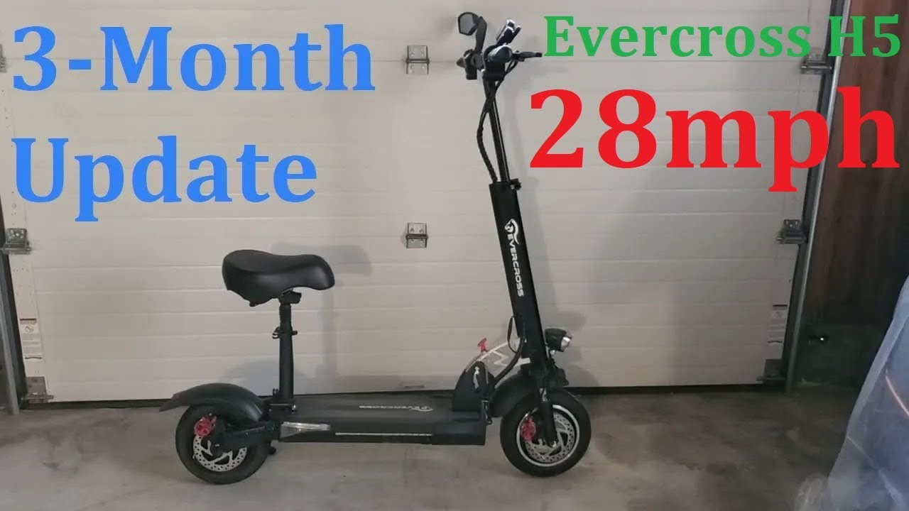 Evercross H5 electric scooter 3-Month Update (still working?)