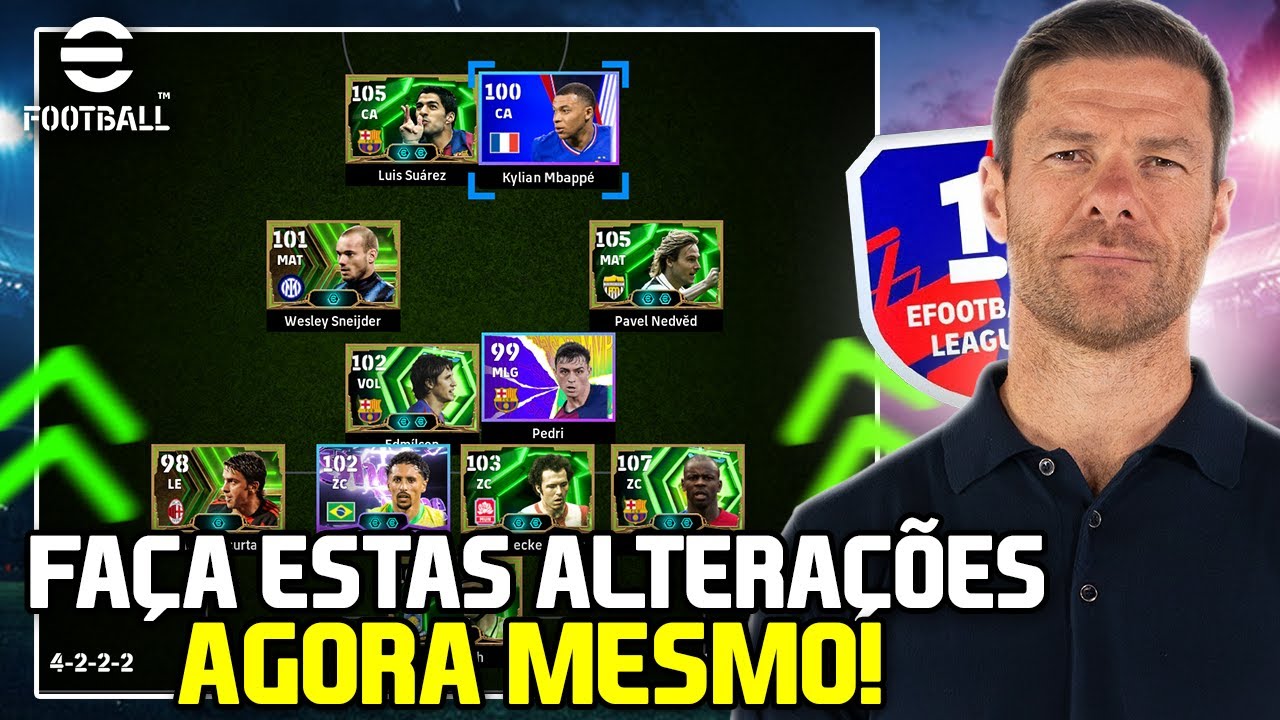 🔥OS MELHORES E MAIS IMPORTANTES AJUSTES TÁTICOS PARA SE FAZER NO EFOOTBALL para vencer MAIS!