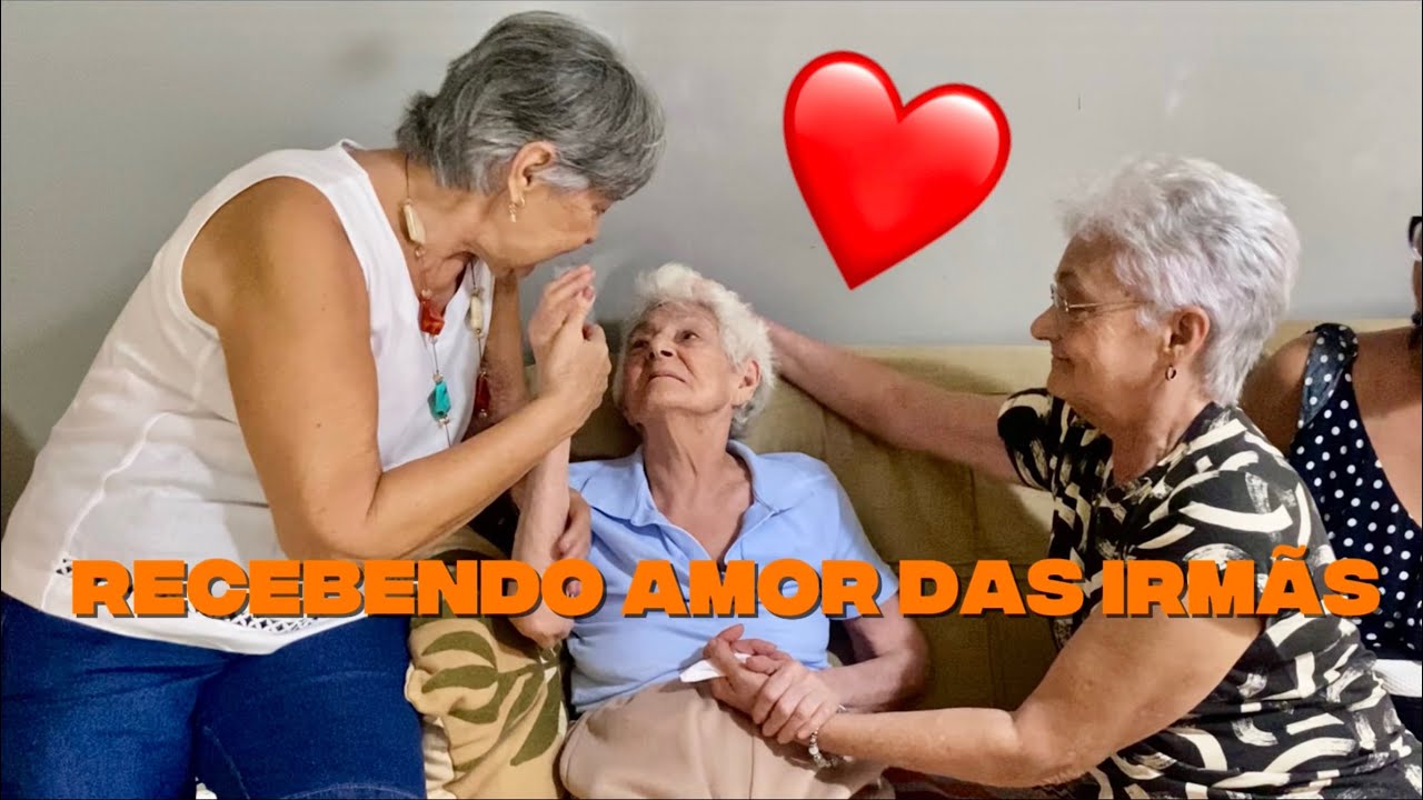 Alzheimer - Francisquinha recebeu a visita das irmãs 