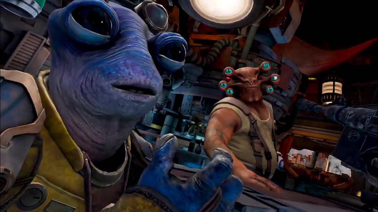Star Wars: Tales from The Galaxy's Edge VR Review!