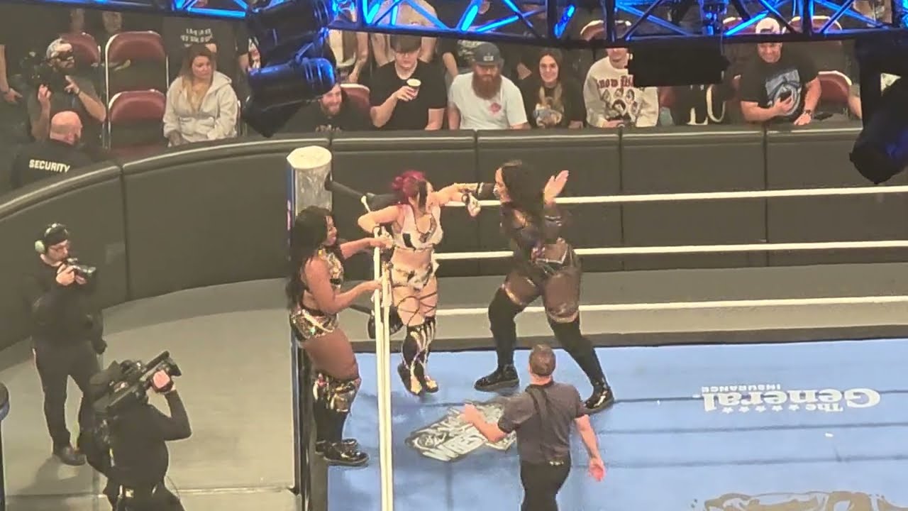 FULL MATCH: Women’s Tag Team Title Match: (c) Rhea Ripley and Iyo Sky vs Irresistible Forces 2-27-26