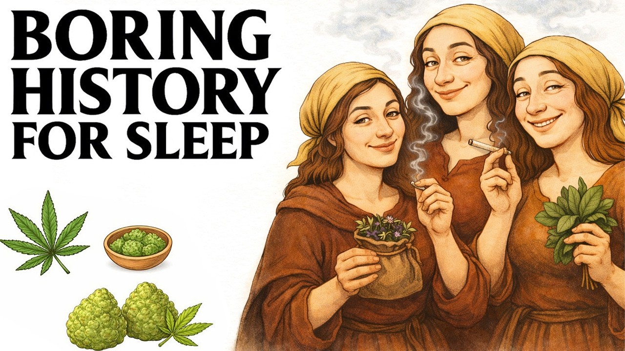 How Medieval People Smoked Strange Herbs at Night | Boring History for Sleep