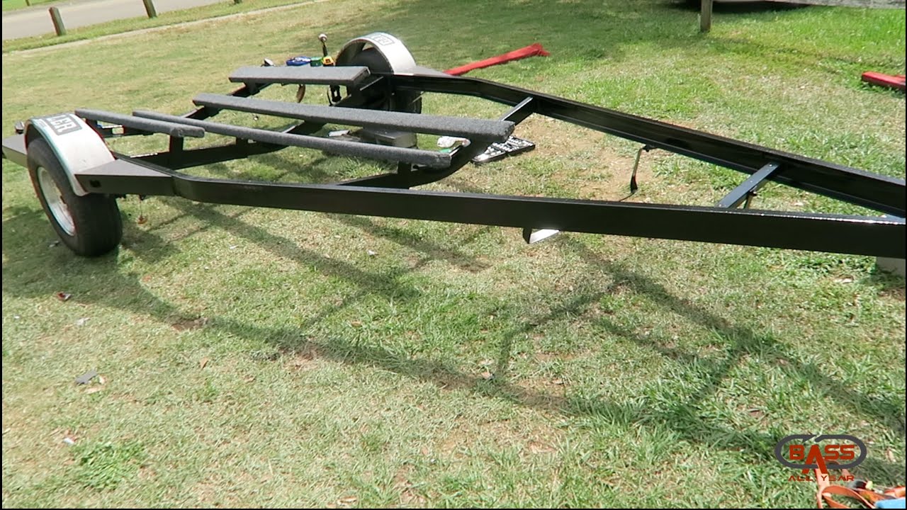 25 Year Old Bass Boat Trailer Restoration