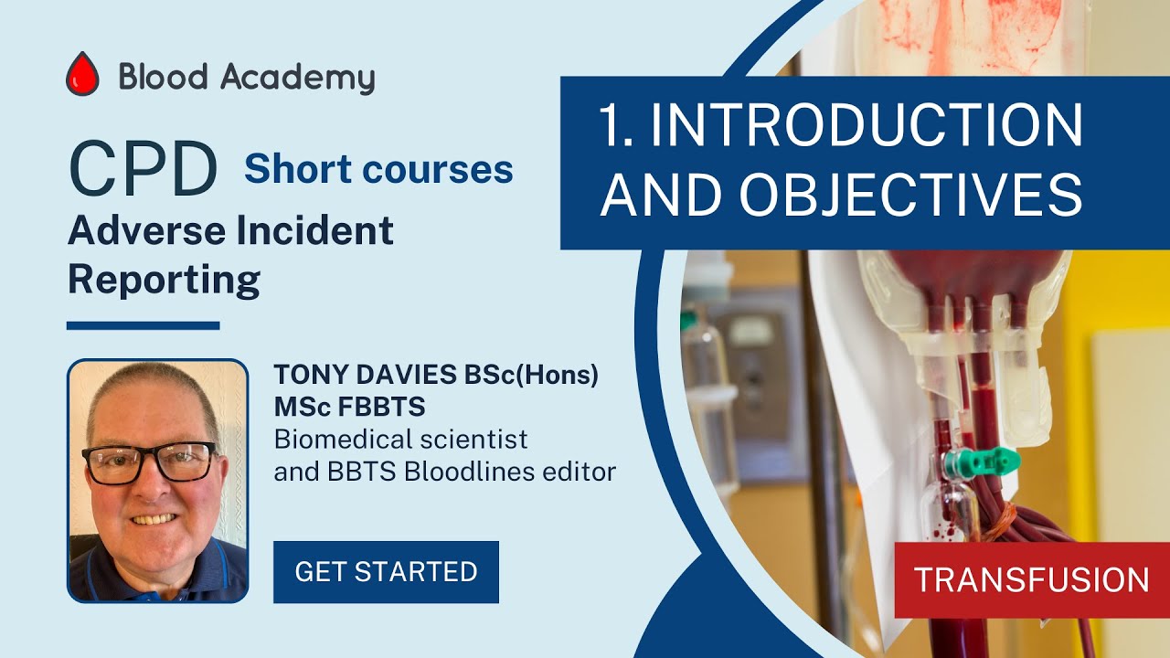 CPD short course: Adverse Incident Reporting
