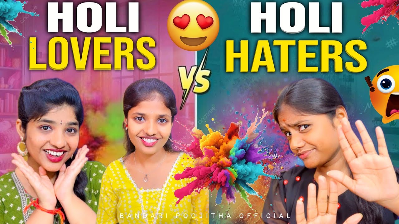 Holi Lovers vs Haters 2026 🎨 | Types of People During Holi | Full Comedy #viral #viralvideo