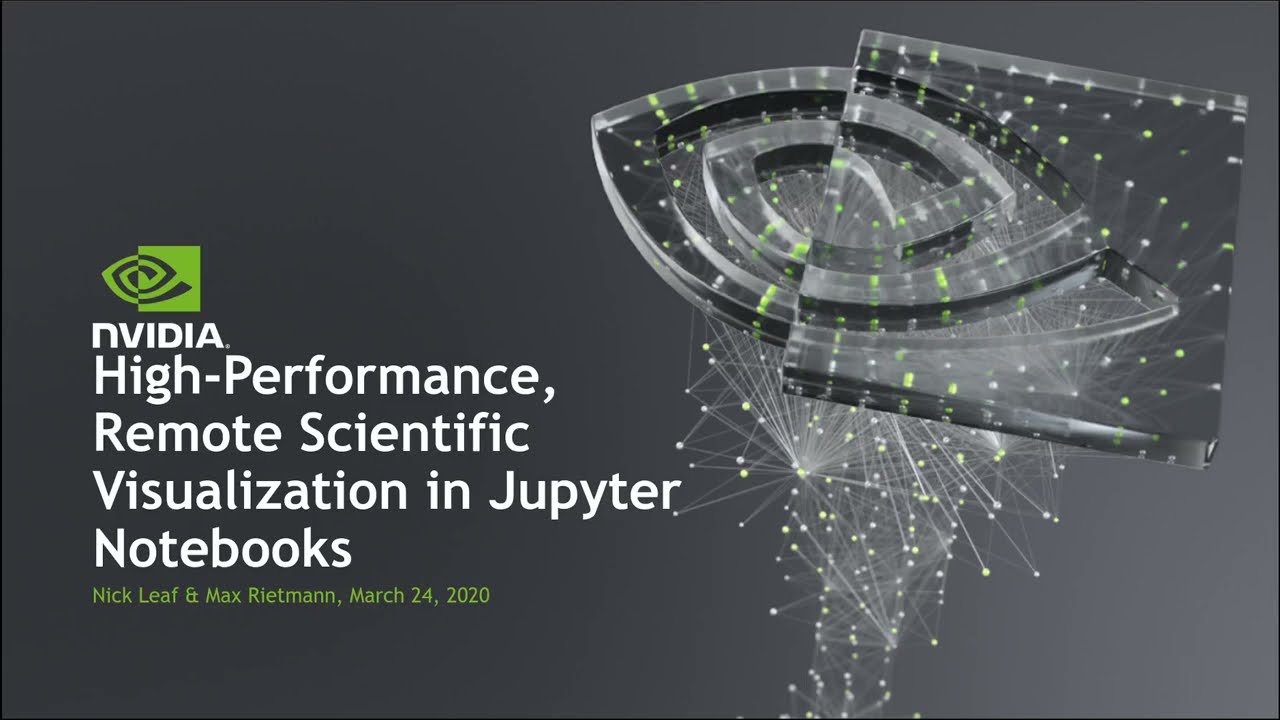 Data Visualization | High-Performance, Remote Scientific Visualization in Jupyter Notebooks