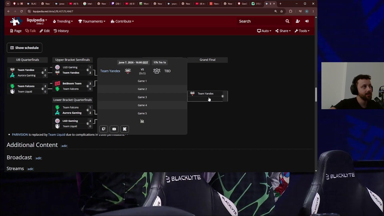 BB vs Yandex - PLAYOFFS - BLAST SLAM VII - Official co-stream