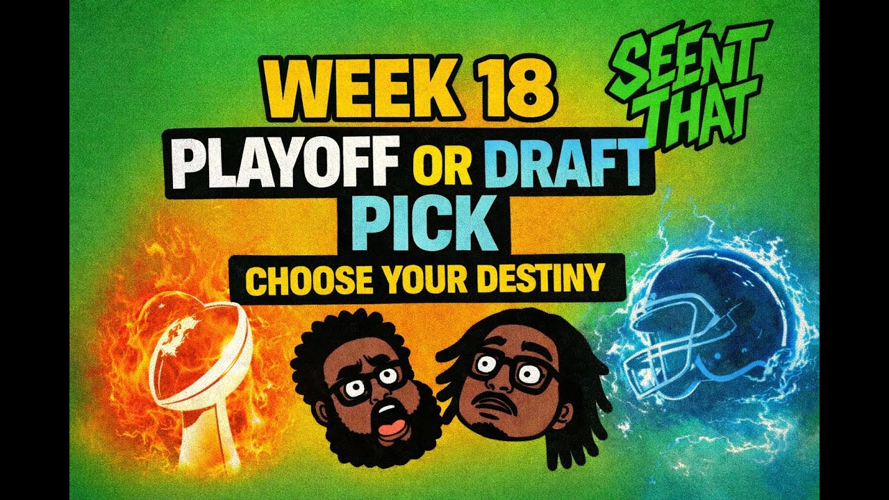 Live Reaction to week 18 and Playoffseeding & Surprises | Seent That 🏈