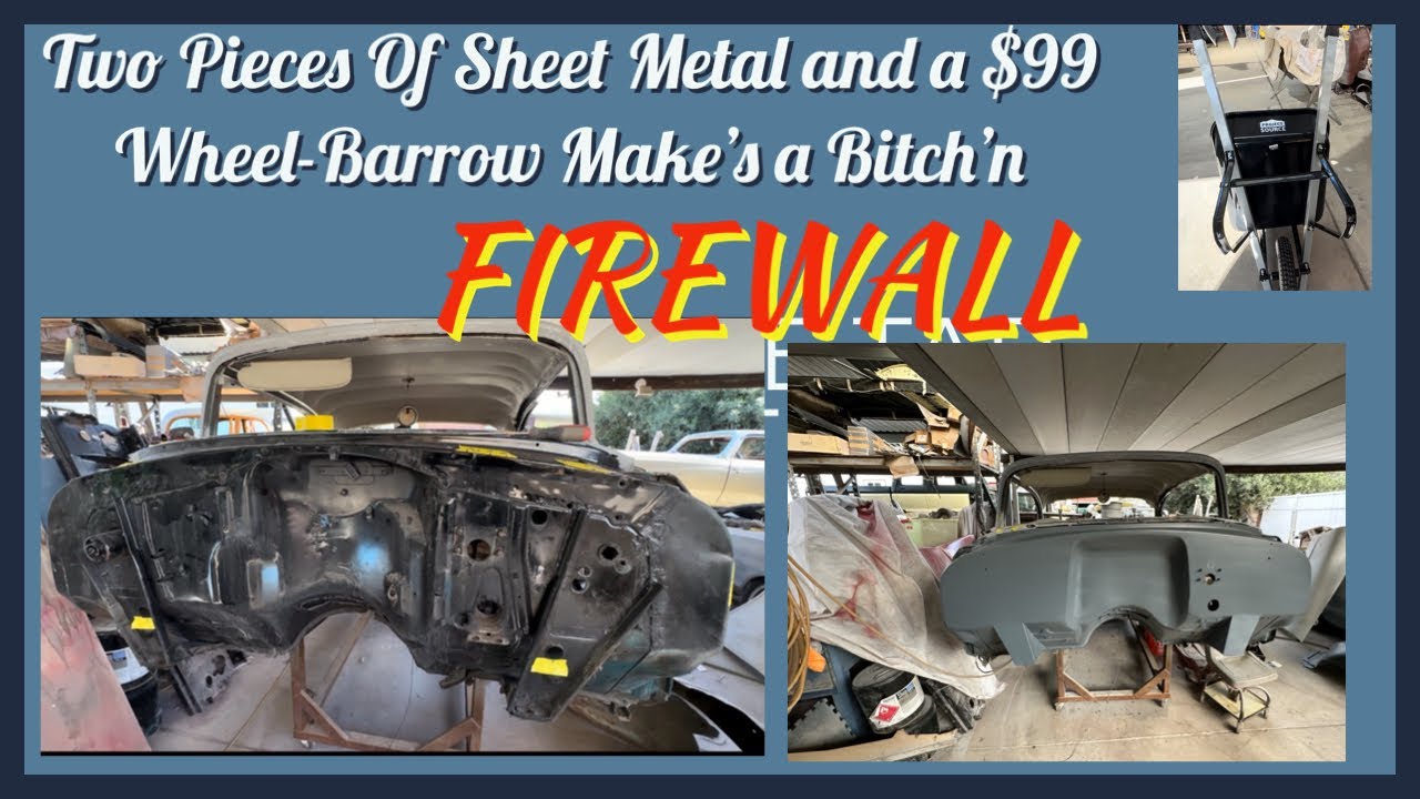 I take this 1956 Bel Air Firewall From Fugly to Fantastic Custom for Less Than $150. Smooth Shaved