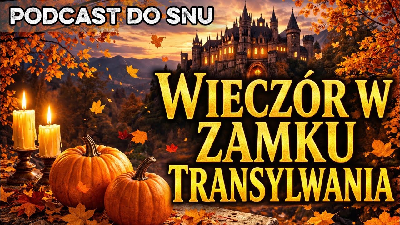 Nocna ulewa w Transylwanii 🌧️ Zamek, kt&oacute;ry pamięta | Historia do snu (podcast z deszczem)