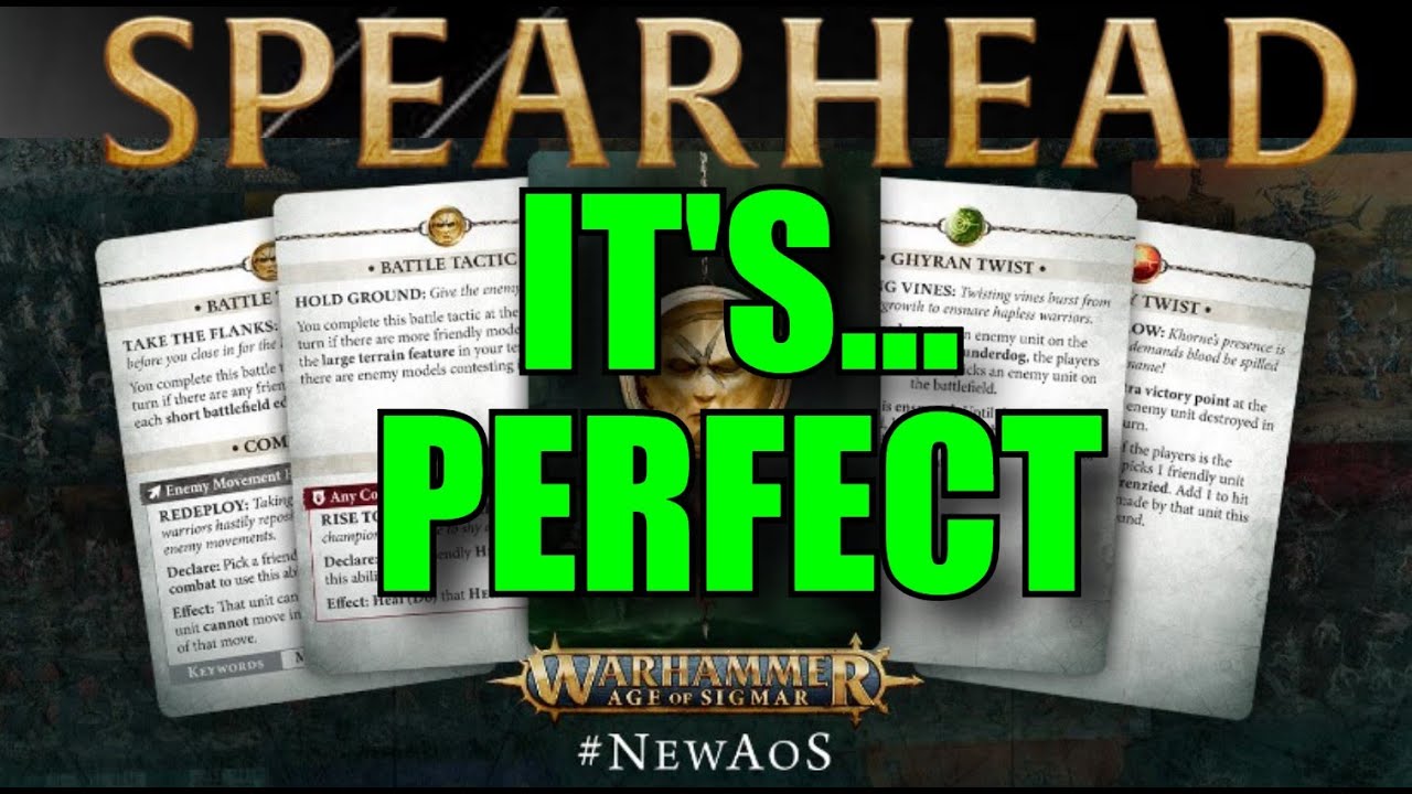 Games Workshop Making Spearhead PERFECT...  Warhammer Best New Game Mode! #newAoS Age of Sigmar 4.0