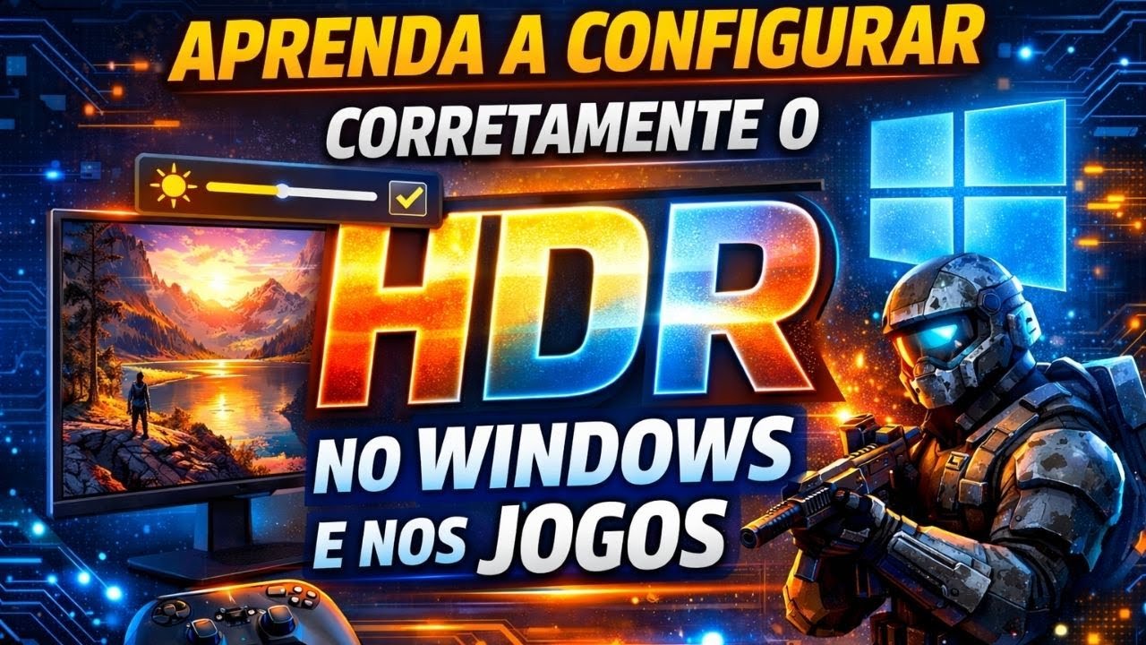 GUIA DEFINITIVO DE CONFIGURAÇÃO HDR PARA WINDOWS E JOGOS