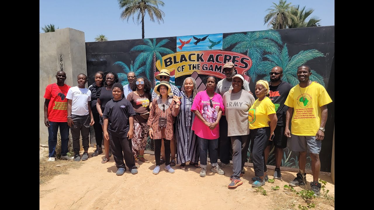 Repatriation Networking with Black Acres of The Gambia (BAG) Family - Gambia April 2023 Roots Tour