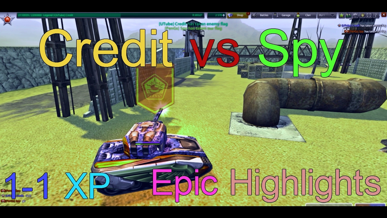 Credit vs Spy(Sunset) 1-1 XP|Epic Highlights