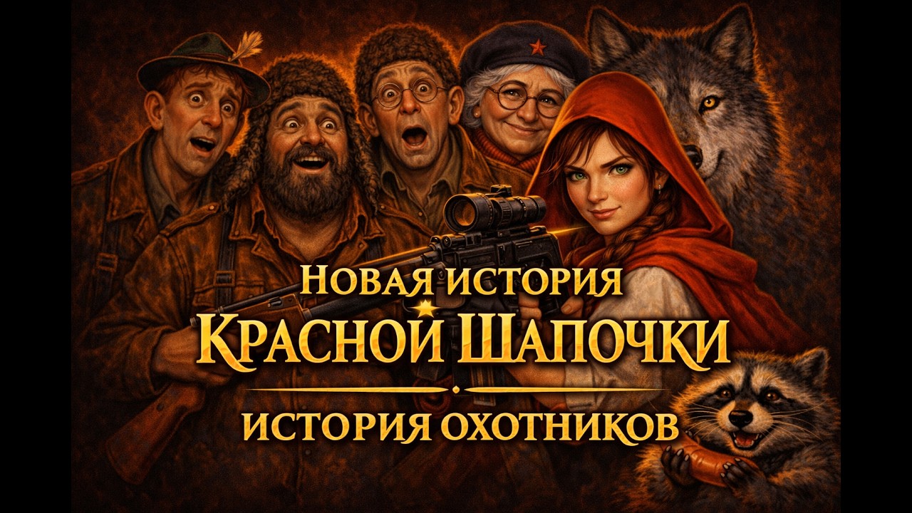 Новая история Красной Шапочки -  история охотников