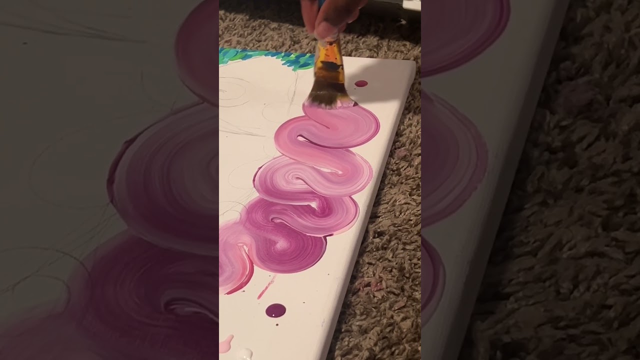 I&rsquo;ve watch over 70+ anime&rsquo;s #art #painting #artvlog