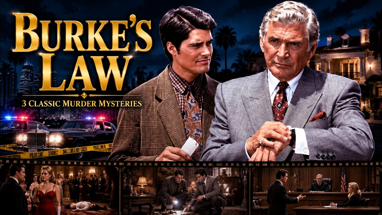 Burke's Law (1994) | 3 Classic Murder Mysteries Featuring Martin Sheen, Barbara Eden & Dyan Cannon