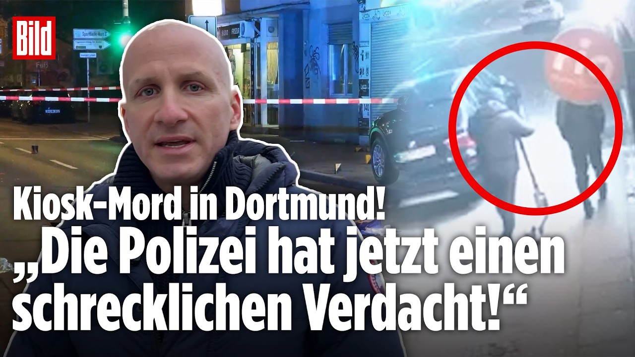 DORTMUND: Brutaler Mord an Kiosk! Videos zeigen Täter! „Polizei hat schrecklichen Verdacht!“