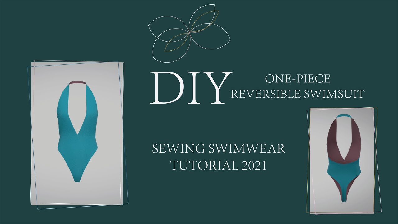 How to Sew Reversible One-Piece Swimsuit | Professional Sewing Patterns from ULU Bikini