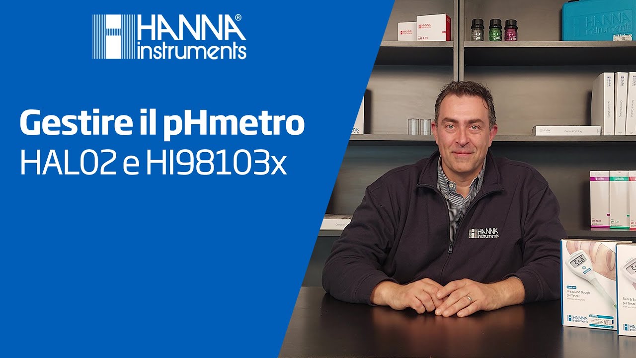 Gestire il pHmetro HALO2 e HI98103x