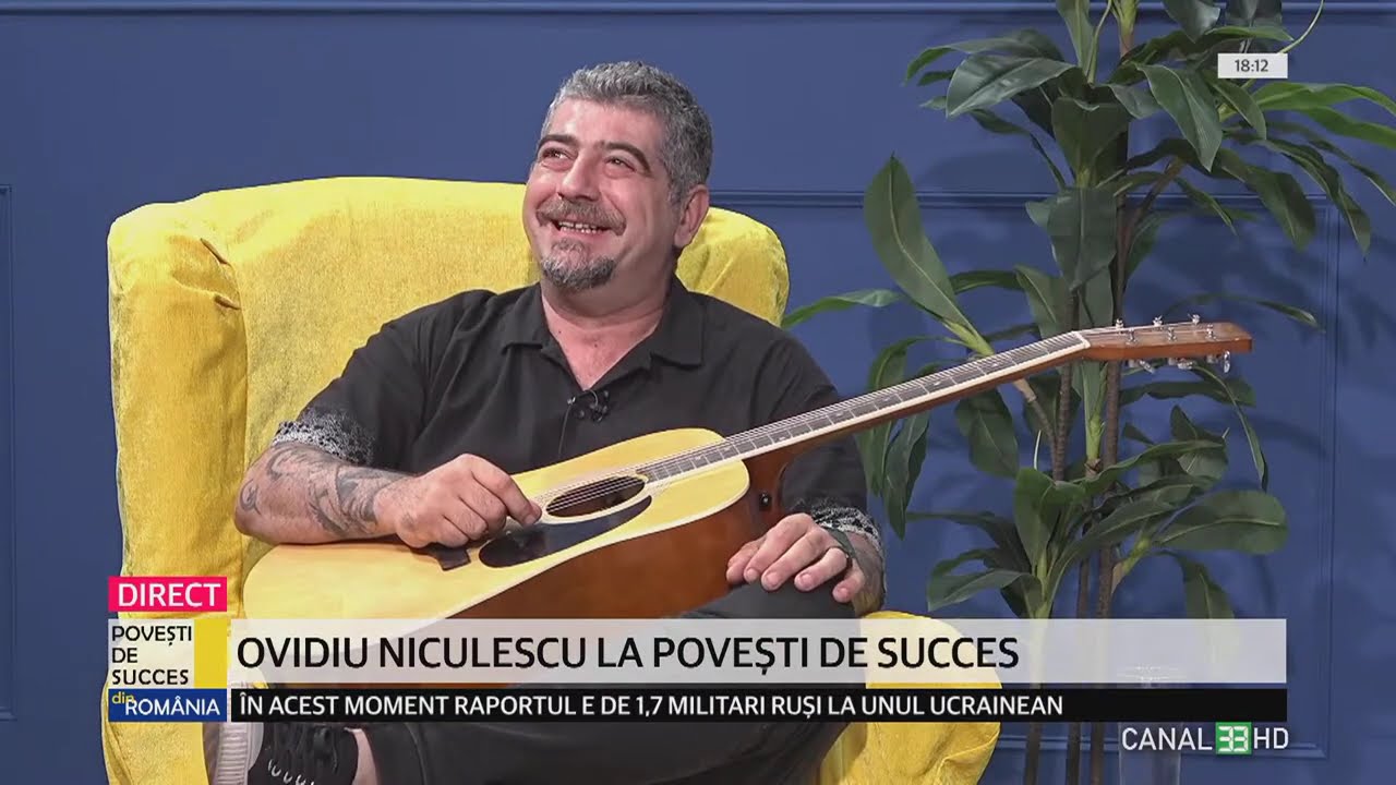 Ovidiu Niculescu la Povești de succes din România cu Maria Liliana Oșca