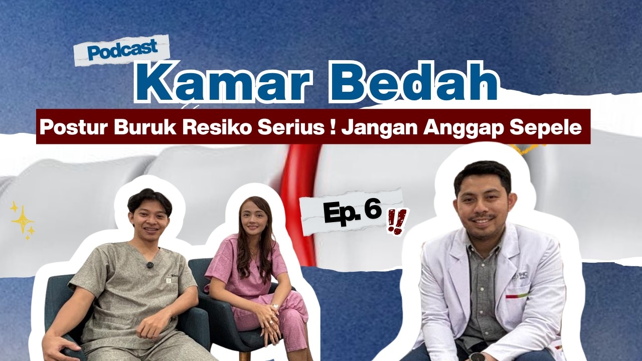 📌 Postur Buruk, Risiko Serius!Jangan dianggap sepele 👀