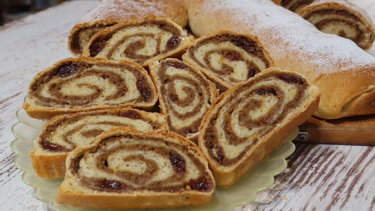 POSNA &Scaron;TRUDLA sa orasima❗💥Recept za savr&scaron;eno posno testo! Nadev po želji!