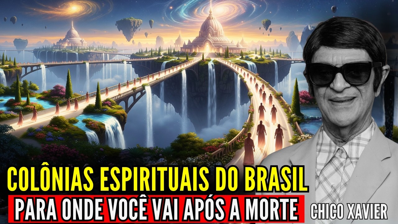 Para Onde Você Vai Após a Morte? Chico Xavier Revela as Colônias Espirituais do Brasil