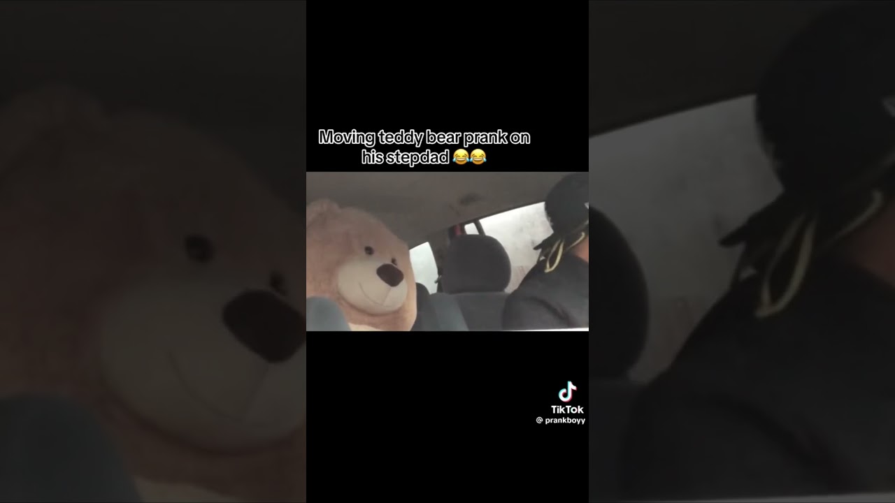Moving teddy bear 🧸 prank #prank #funny #funnyvideos