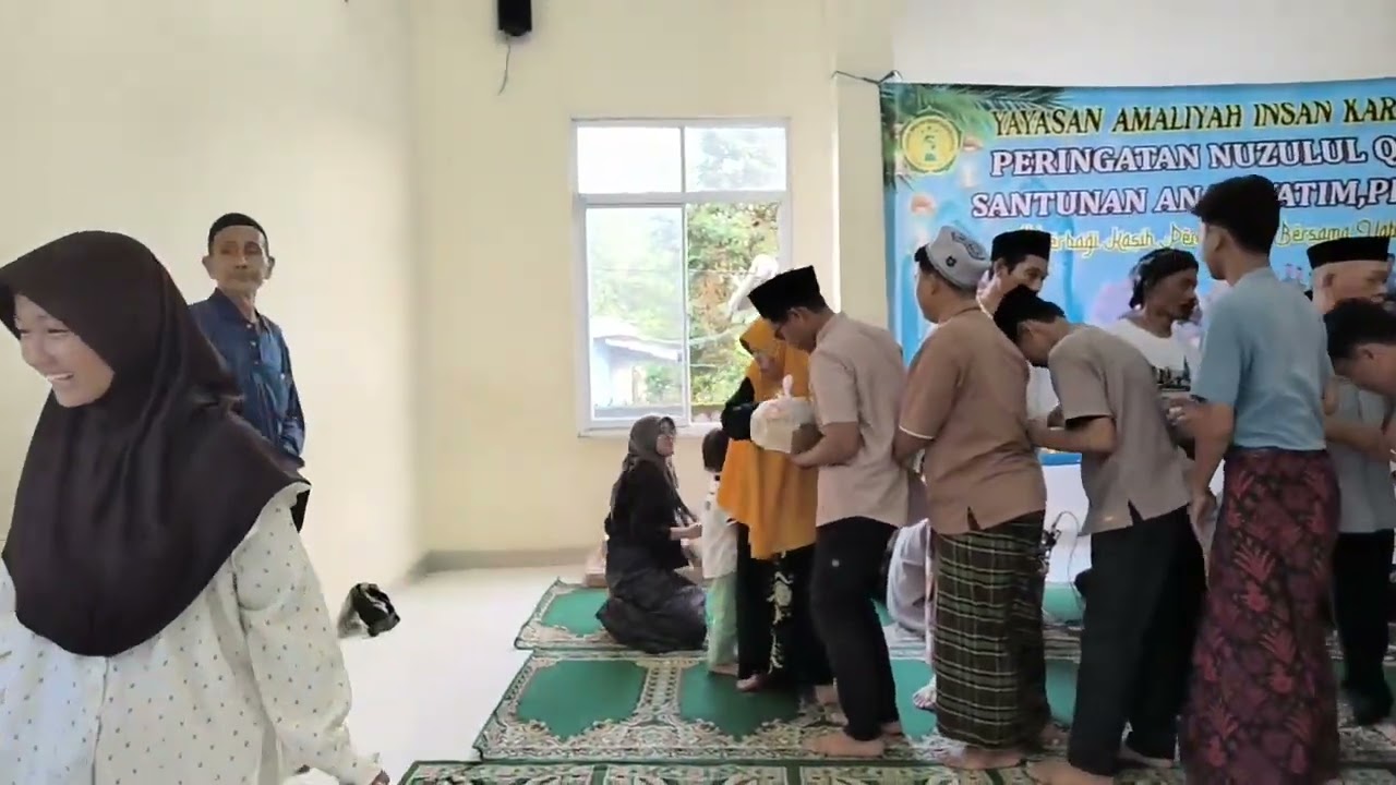 ACARA SANTUNAN YATIM PIATU & DUA'FA || Majlis ta'lim Nurul amal  karang Anyar Karawang 