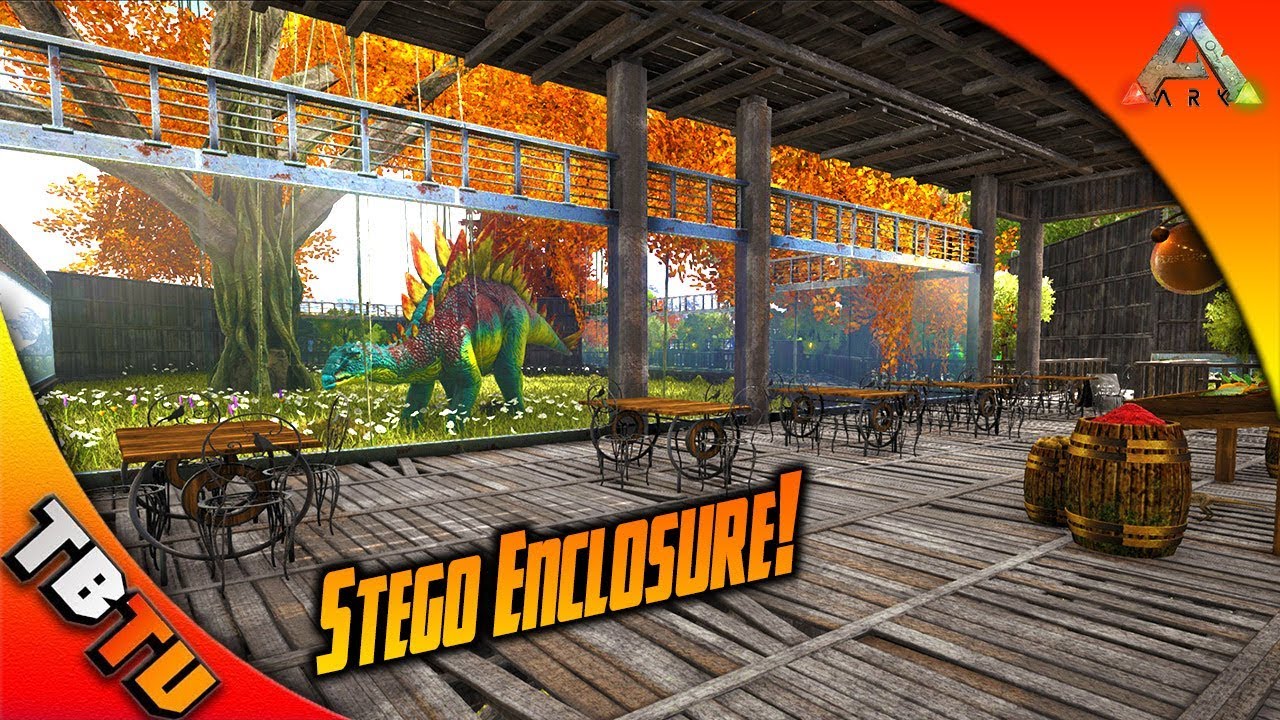 Ark: Survival Evolved Mutation Zoo E50 - STEGOSAURUS COLOR MUTATIONS! STEGO ZOO ENCLOSURE !