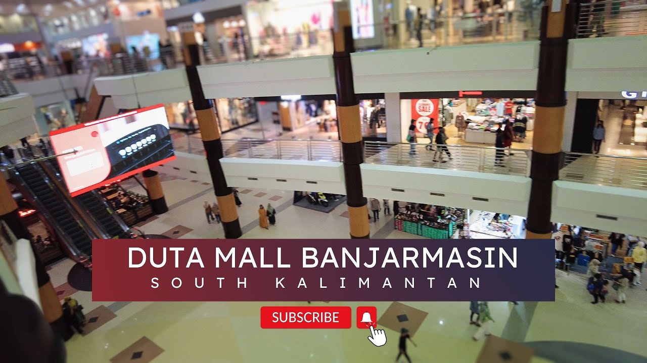 Visiting one of the biggest Malls in Banjarmasin, Duta Mall 🇮🇩 🎥Dji Pocket 2