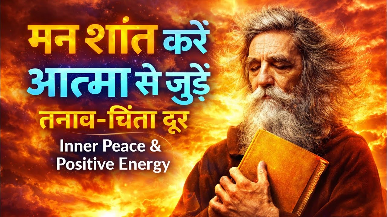 मन शांत करें, आत्मा से जुड़ें | तनाव-चिंता दूर | Inner Peace & Positive Energy #virals #factvidmo