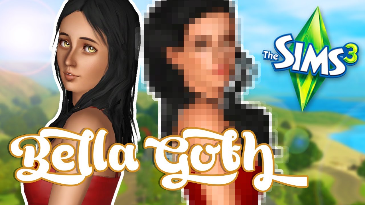 THE BELLA GOTH WE ALL DESERVED 💃🏻🤍 || THE SIMS 3: CREATE A SIM