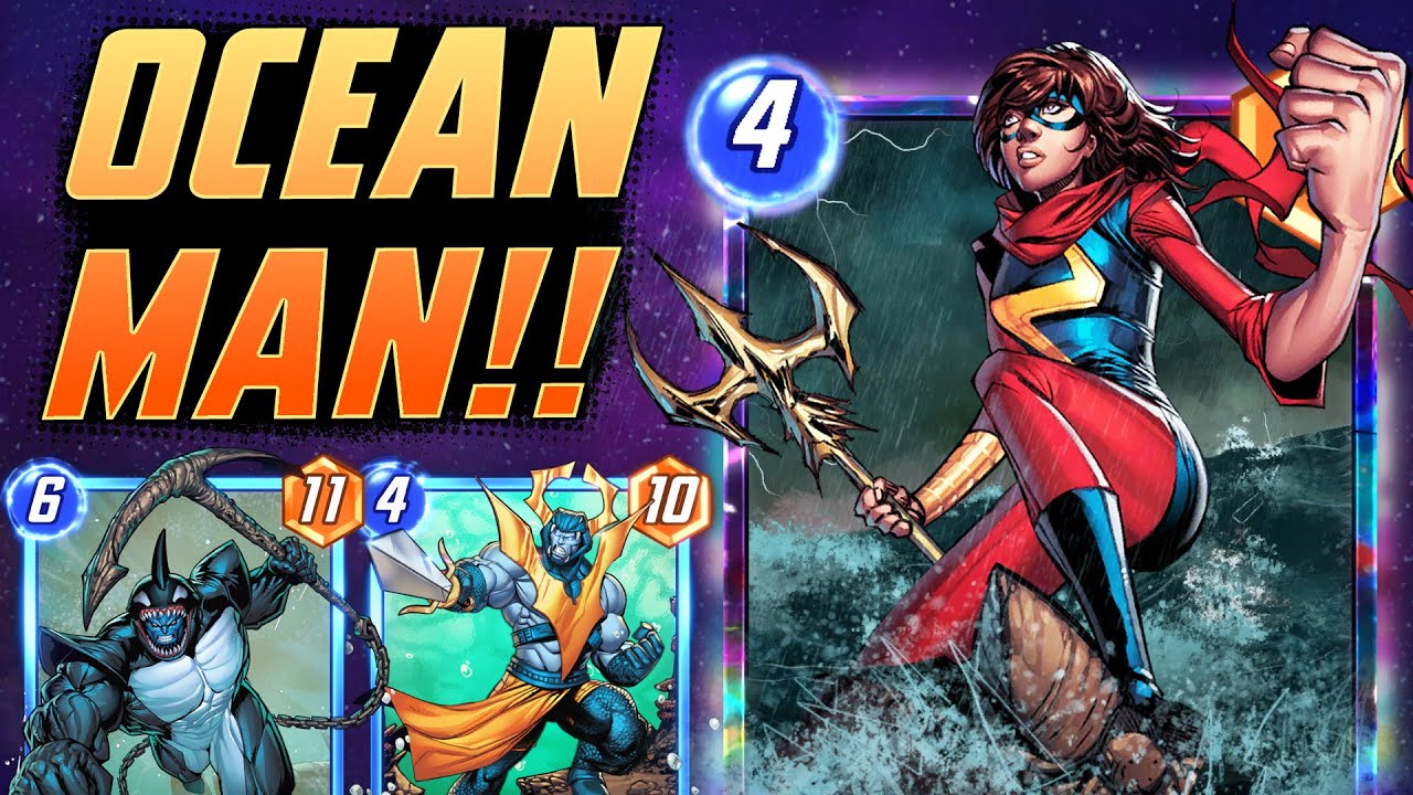 This OCEAN MAN deck is an absolute MARVEL!!