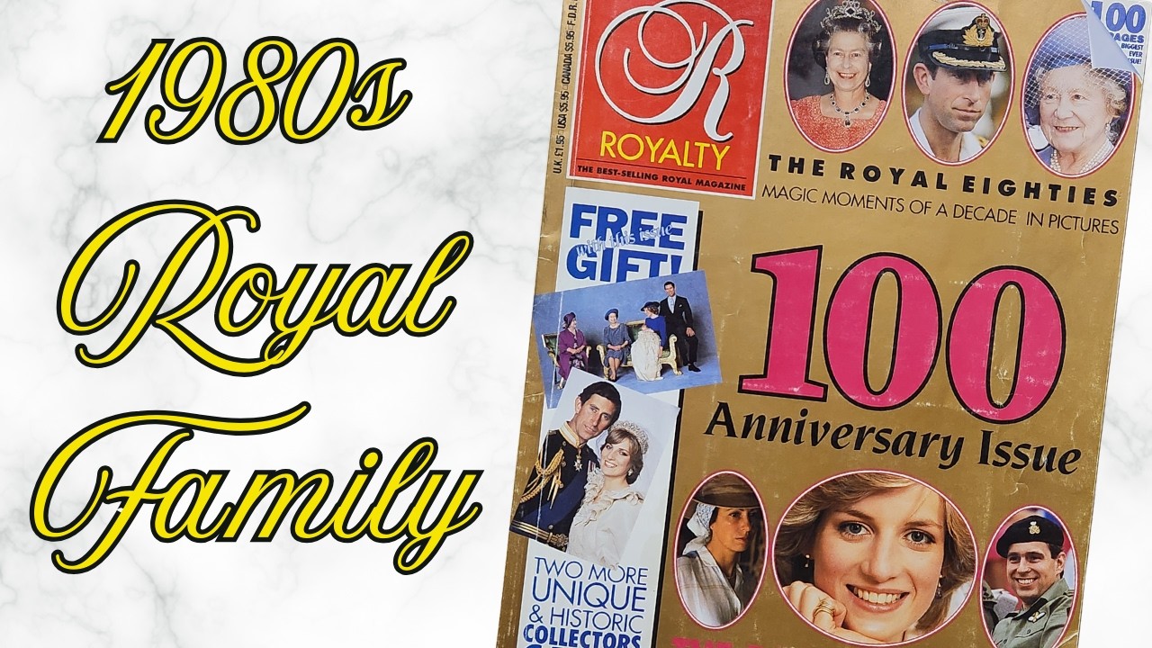 Royalty In The 80s | Royalty Monthly Jan 1990 | Princess Di Prince Charles Queen Elizabeth II