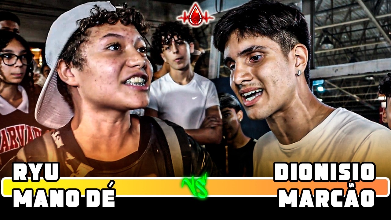 RYU e MANO DÉ X DIONISIO e MARCÃO | 1° FASE | #BDJ178