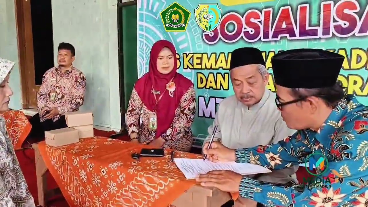 Sosialisasi Kegiatan peserta didik MTsN 3 Madiun  kelas 8 dan 9 bersama Komite dan Wali Murid.