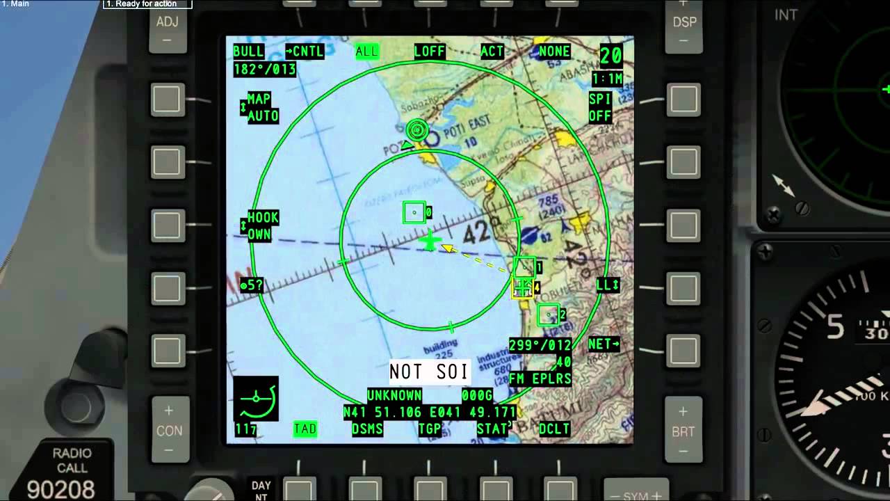 DCS - Tutorial for inputting coordinates in CDU