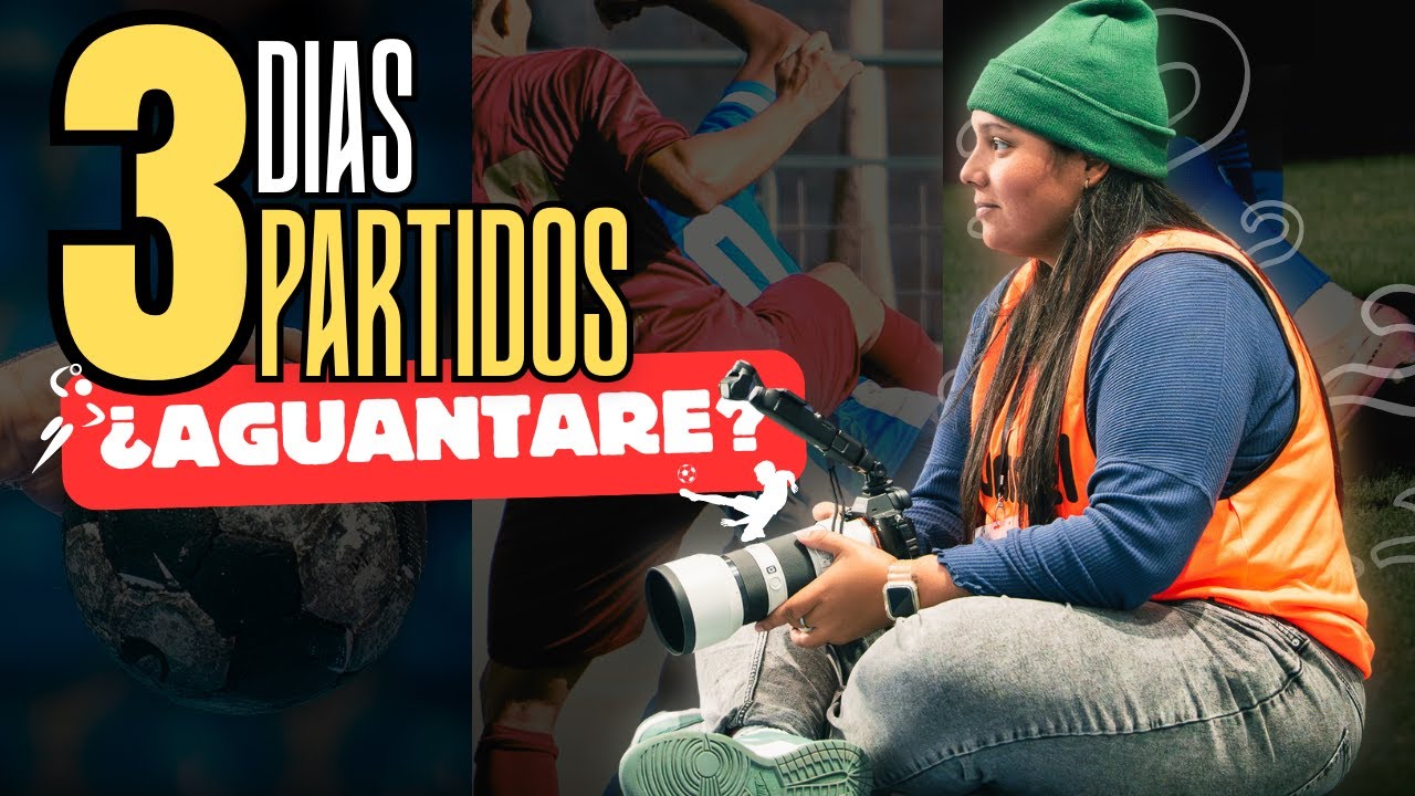 3 DIAS , 3 PARTIDOS..... ¿AGUANTARÉ? 📸⚽️
