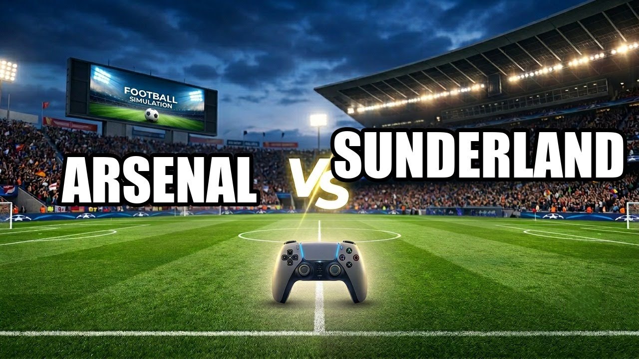 Arsenal vs Sunderland - Premier League 25/26 Goals and Highlights | Pes 21 Gameplay
