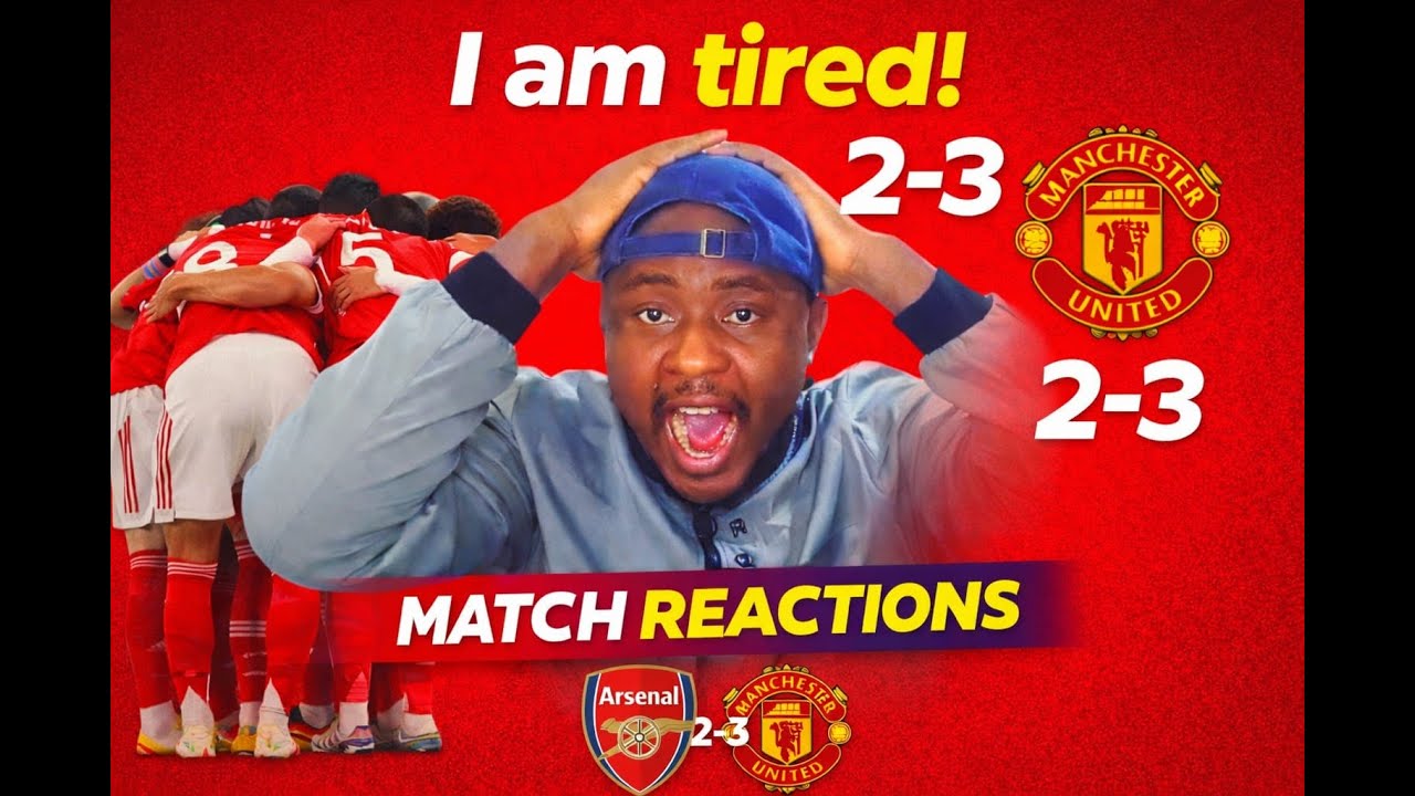 The Bruno Fernandes vs Martin Odegaard debate is done now! Arsenal 2-3 Manchester United