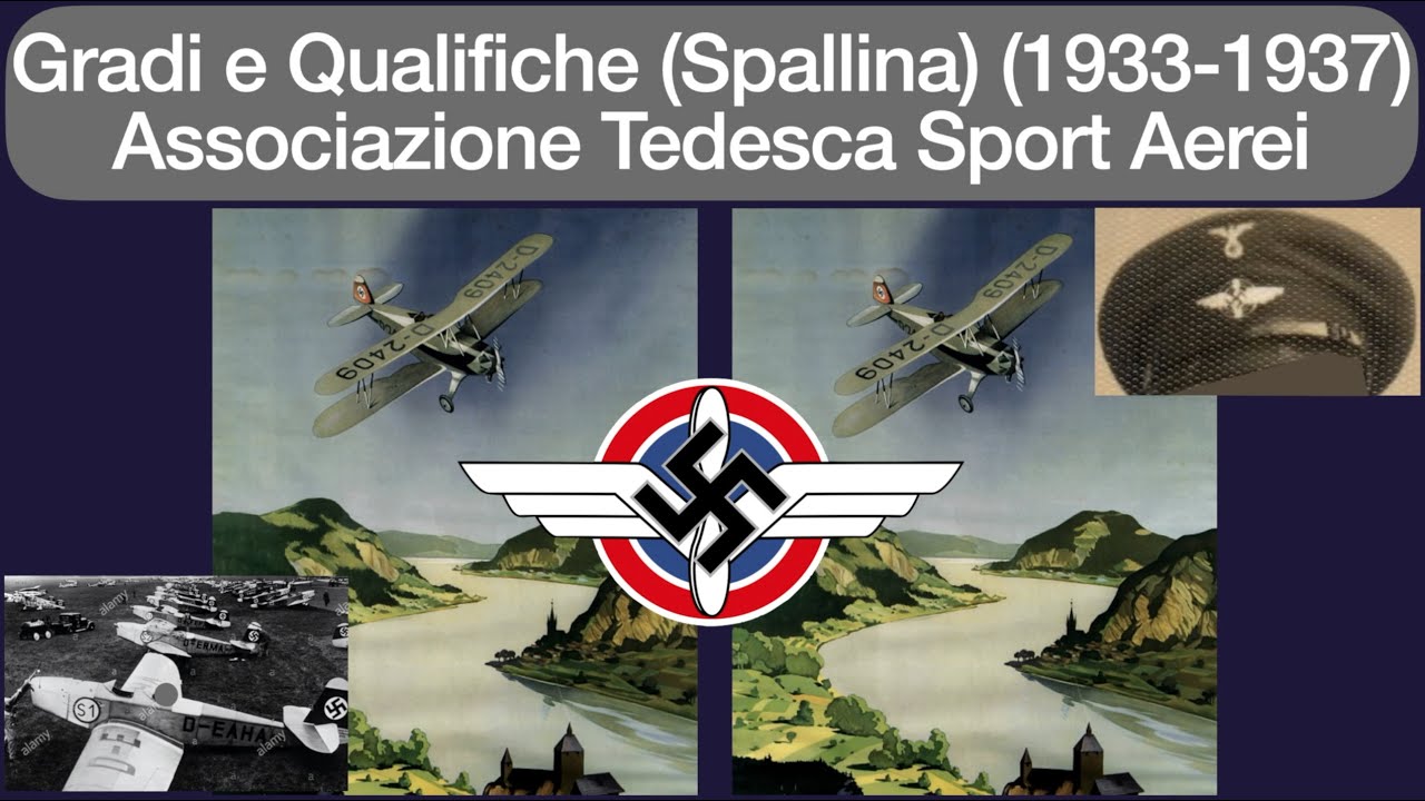 Gradi e Qualifiche Associazione Tedesca Sport Aerei (1933-1937) - Spallina