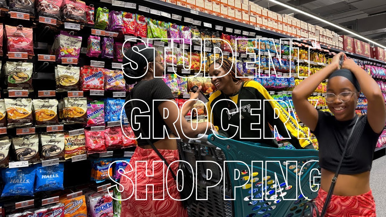 GROCERY SHOPPING ON A STUDENT BUDGET UNDER R1000 + saving tips