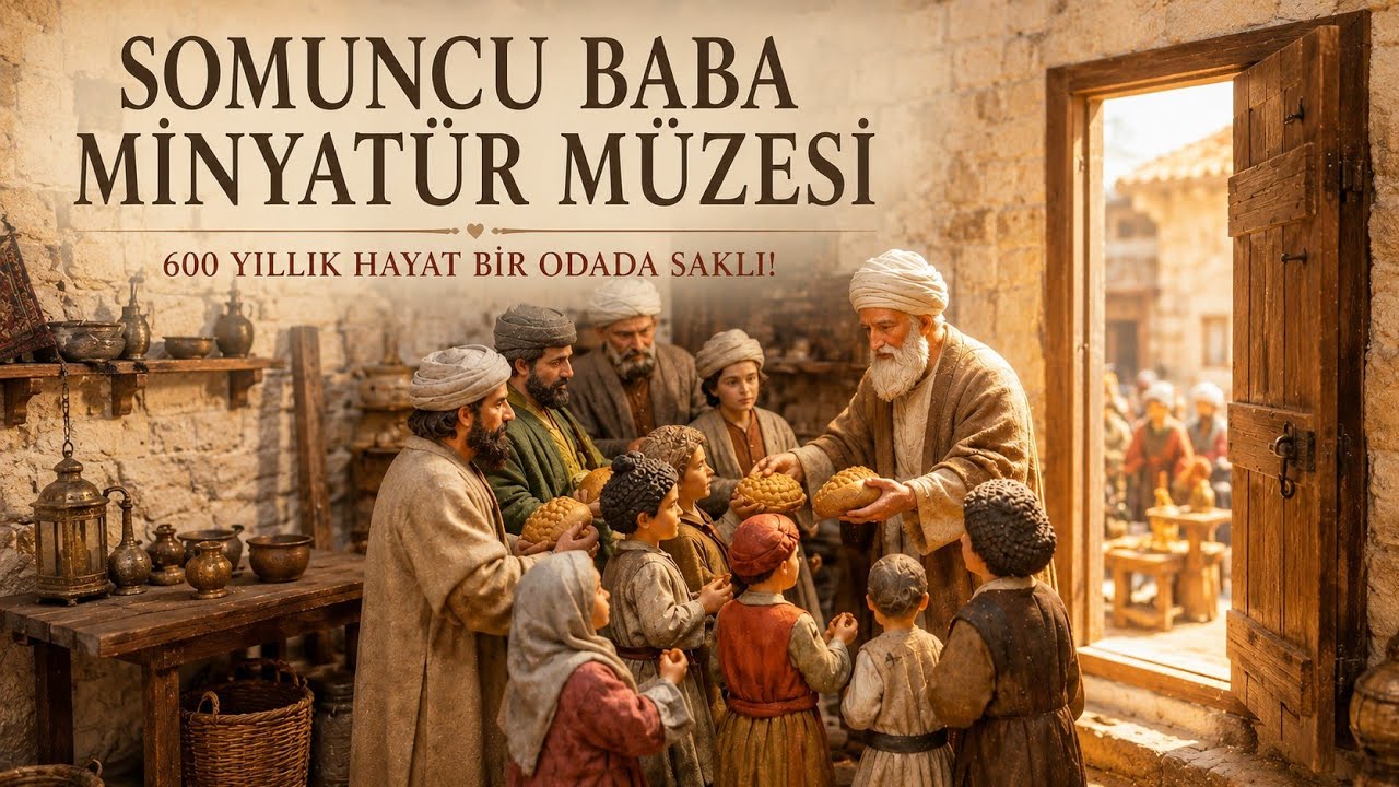 600 Yıllık Bir Hayatı Minyatürlere Sığdırdılar! (Aksaray’daki Gizli Müze) #somuncubabaminyatürmüzesi