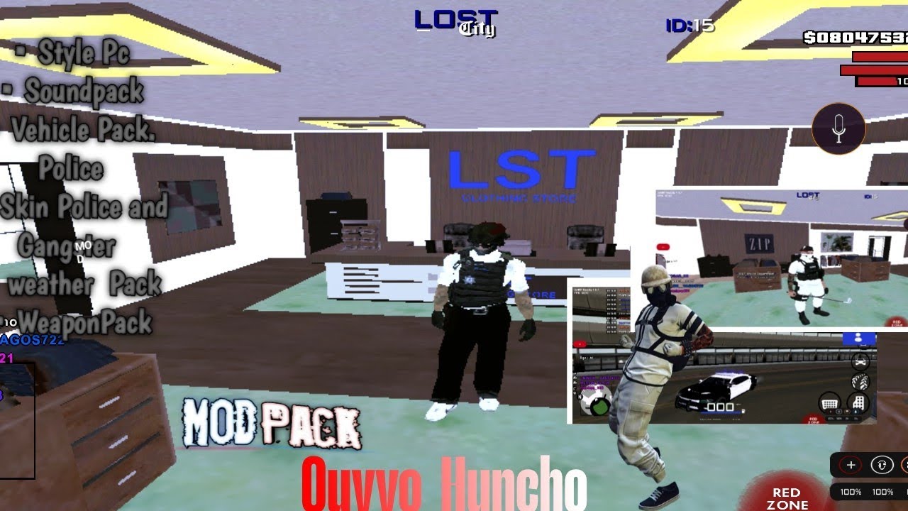 Modpack Style Pc ⚡ Police أفضل مودباك سامب 🥷